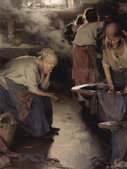 unknow artist The Washer Women Germany oil painting art